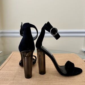 STEVE MADDEN Suede Heels | Women's Size 8.5 | Black